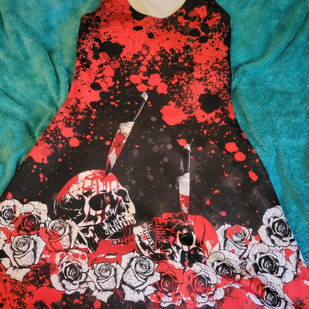 Skull Skater Dress